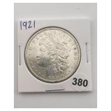 1921 Morgan Silver Dollar Coin