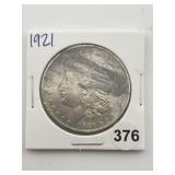 1921 Morgan Silver Dollar Coin
