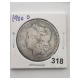 1900 O Morgan Silver Dollar Coin