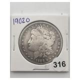 1902 O Morgan Silver Dollar Coin