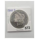 1899 O Morgan Silver Dollar Coin