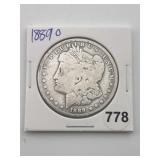 1889 O Morgan Silver Dollar Coin