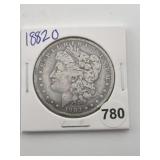 1882 O Morgan Silver Dollar Coin