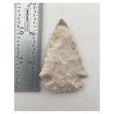 2 & 1/2" Pine Tree Indian Artifact Arrowhead