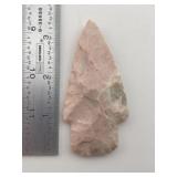 3 & 3/8" Hardin Indian Artifact Arrowhead
