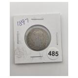 1897 Quarter Coin