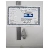 Gary Point with Sam Johnson COA Indian Artifact Ar