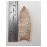 3 & 7/8" Clovis from Cross County, Arkansas Indian