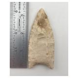 3 & 1/2" Clovis from Missouri Indian Artifact Arro