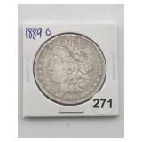 1889 O Morgan Silver Dollar Coin