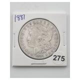 1881 Morgan Silver Dollar Coin