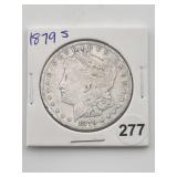 1879 S Morgan Silver Dollar Coin