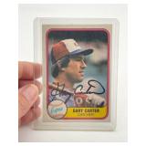 Gary Carter Hand Signed Authentic Autograph