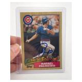 Rafael Palmeiro Hand Signed Authentic Autograph