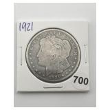 1921 Morgan Silver Dollar Coin