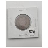 Barber Quarter Coin