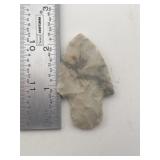 2 & 3/8" Adena Indian Artifact Arrowhead