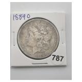 1889 O Morgan Silver Dollar Coin
