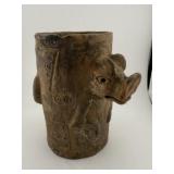 Pre-Columbian Pottery Vessel solid