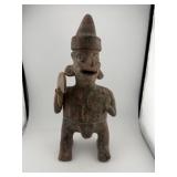 Pre-Columbian Pottery Vessel broken & glued