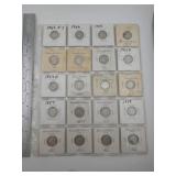 20 Silver Roosevelt Dimes