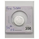 1/10th oz Fine Silver Coin