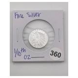 1/10th oz Fine Silver Coin