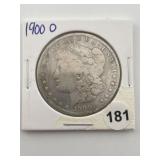 1900 O Morgan Silver Dollar Coin
