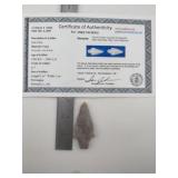 Gary Point with Sam Johnson COA Indian Artifact Ar