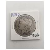 1891 O Morgan Silver Dollar Coin