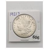 1921 S Morgan Silver Dollar Coin