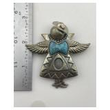 Sterling & Turquoise Pendant