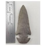 3 & 7/8" E-Notch Thebes Indian Artifact Arrowhead