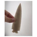 5 & 3/8" Novaculite Scottsbluff Indian Artifact Ar