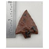 Mahogany Obsidian Point Indian Artifact Arrowhead