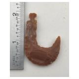 Flint Hook Indian Artifact Arrowhead