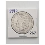 1889 O Morgan Silver Dollar Coin