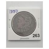 1880 Morgan Silver Dollar Coin