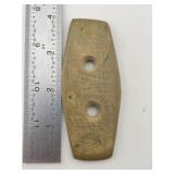 Gorget Indian Artifact Arrowhead