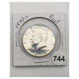 1970 Kennedy Half Dollar Silver Coin