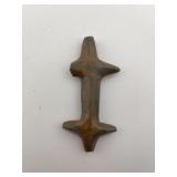 Flint Polished Lizard Effigy Indian Artifact Arrow