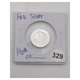 1/10th oz Fine Silver Coin