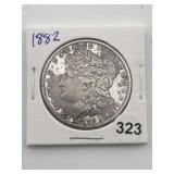 1882 Morgan Silver Dollar Coin