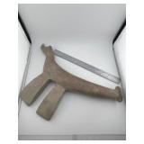 Dog Effigy Monolithic Axe Indian Artifact Arrowhea