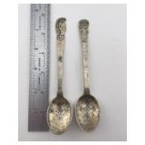 Pair of Sterling Spoons
