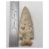4 & 1/2" Dovetail Indian Artifact Arrowhead