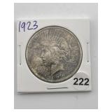 1923 Peace Silver Dollar Coin