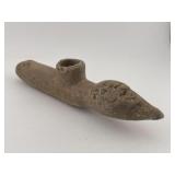 Bird Effigy Pipe with Jackson COA from Hardin Coun