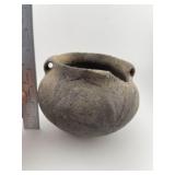 Mississippian Strap Handle Bowl Indian Artifact Ar