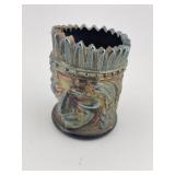 Carnival Glass Toothpick Holder